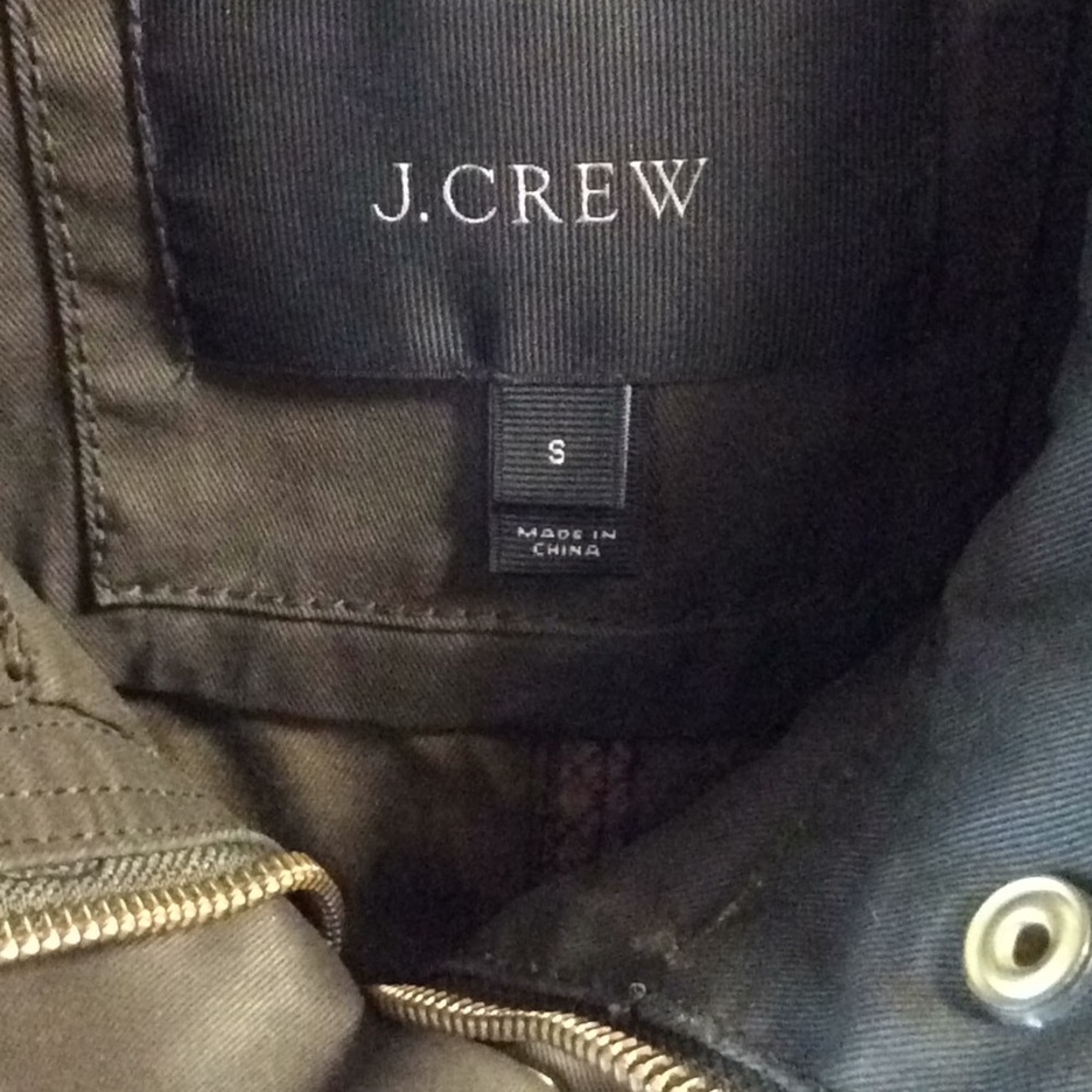 J.Crew Utility Jacket Style #19034 Olive Small - Picture 4 of 7